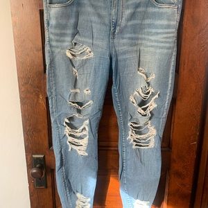 American Eagle ripped jeans